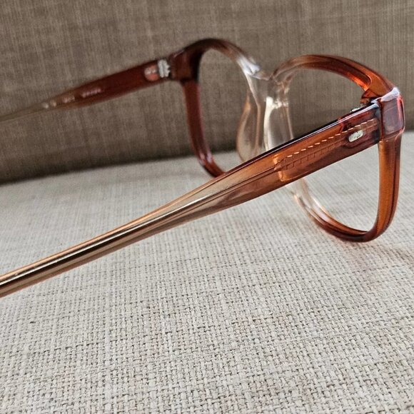 M.W Vintage Men Eyeglasses Frame Brown Glasses 54[]20 145 Frame only - Picture 6 of 11